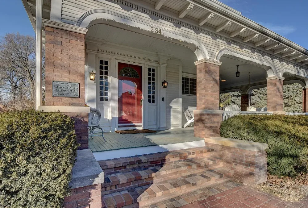 This is quite a house! The R. B. Schneider House, C. 1887 in Nebraska. $800,000