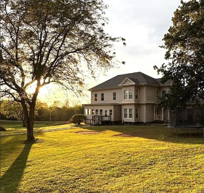 That staircase! That price! Six acres in Missouri. $172,000