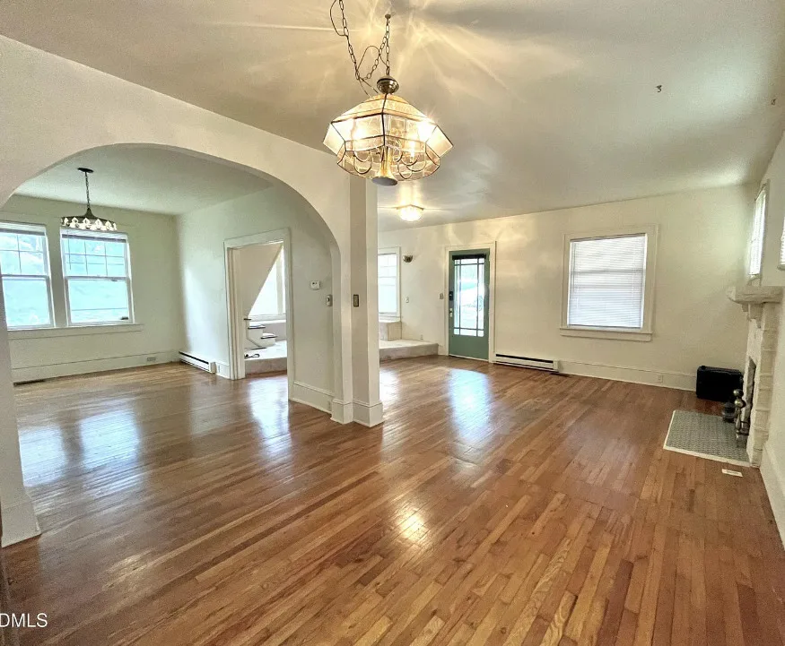 Cute house! Built-in seating is interesting. C. 1937 in North Carolina. $187,000