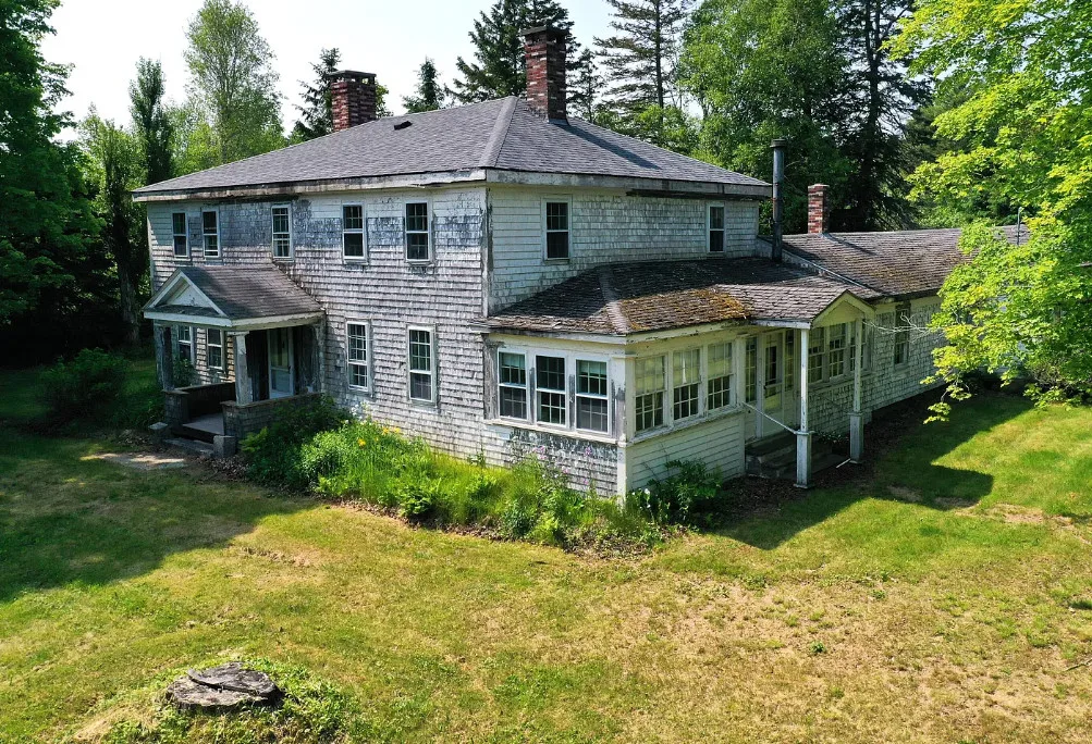Circa 1776! Apple trees and five acres of wild blueberries! 15 acres in Maine. $279,000