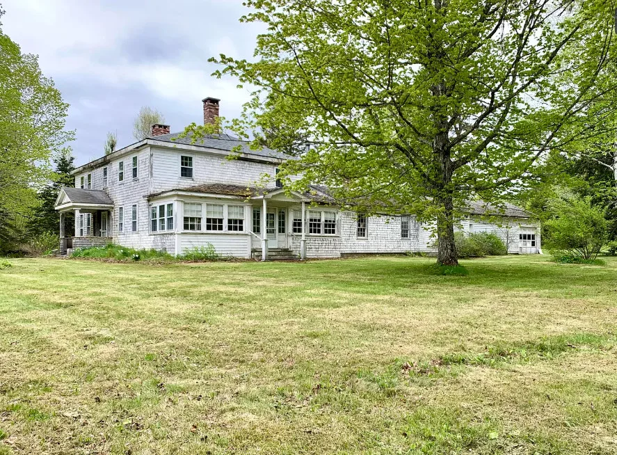 Circa 1776! Apple trees and five acres of wild blueberries! 15 acres in Maine. $279,000