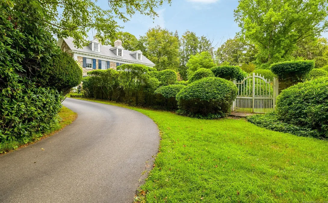 The gardens are stunning! C. 1850. On 41 acres in Connecticut.