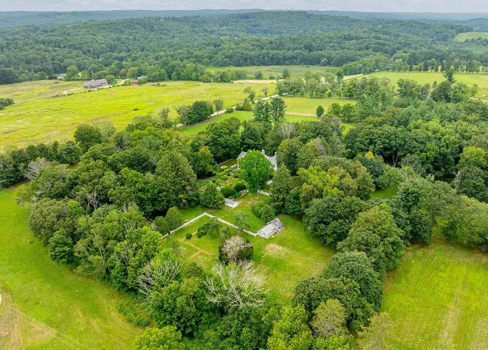 The gardens are stunning! C. 1850. On 41 acres in Connecticut.
