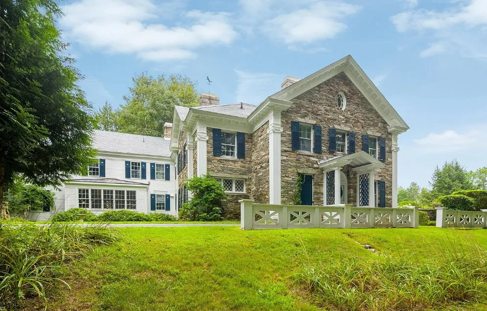 The gardens are stunning! C. 1850. On 41 acres in Connecticut.