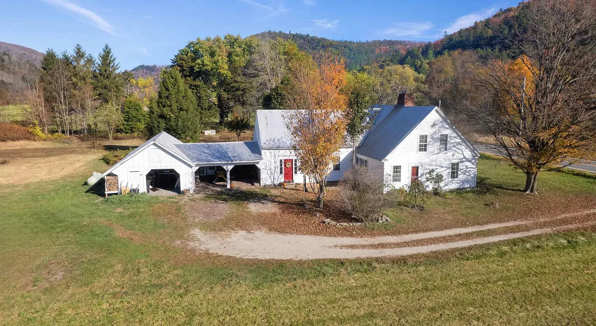 Beautiful setting! Circa 1785. Almost two acres in Vermont.