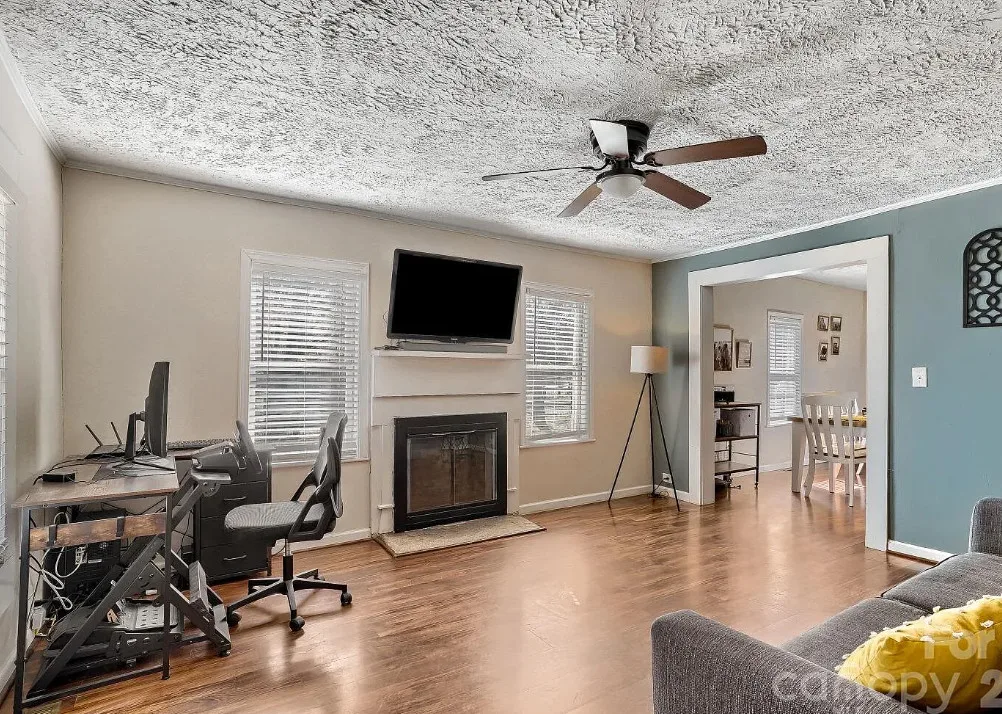 Move in ready! Nice porch! C. 1870. One acre in North Carolina. $285,000