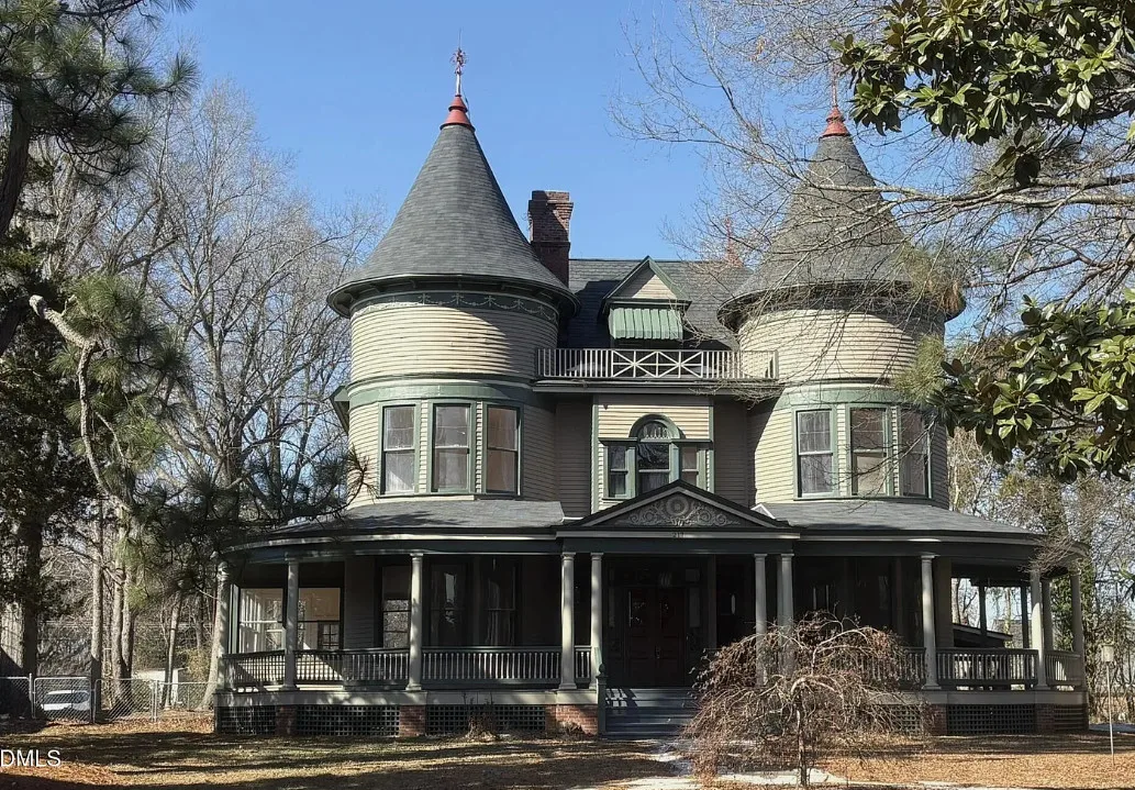 Porch goals! J. A. Long House, Circa 1896 in North Carolina. $699,000