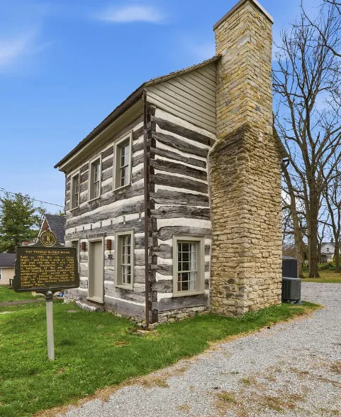 The Thomas Barbee House, Circa 1790 in Kentucky. $324,900