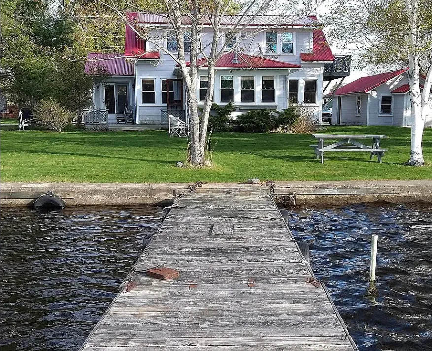 Waterfront in Maine! Circa 1940