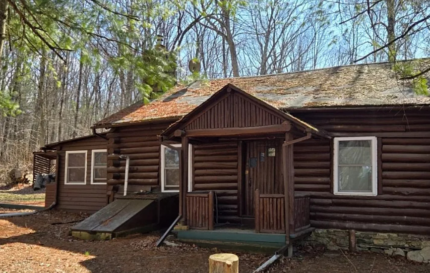 Rustic, but nice! Over two acres in New Jersey.