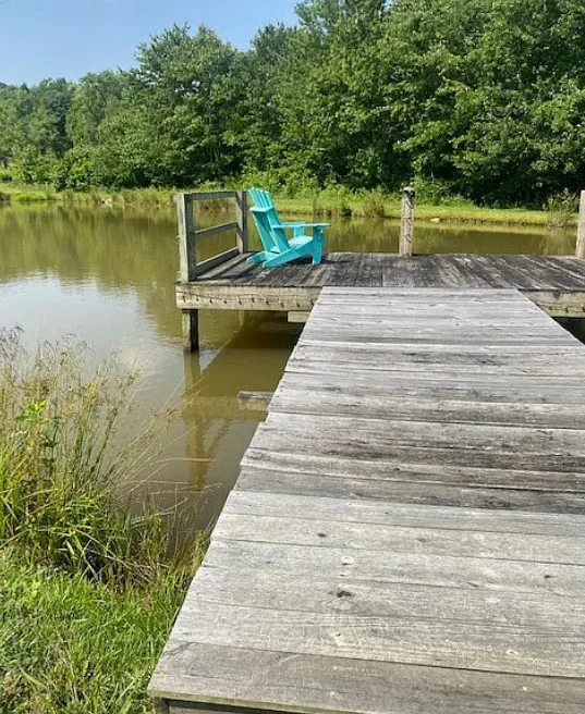 Nice pond! Seven acres in North Carolina. Circa 1939.