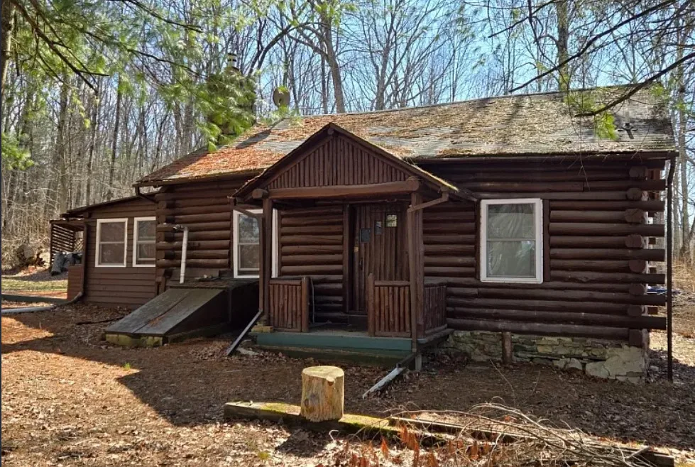 Rustic, but nice! Over two acres in New Jersey.