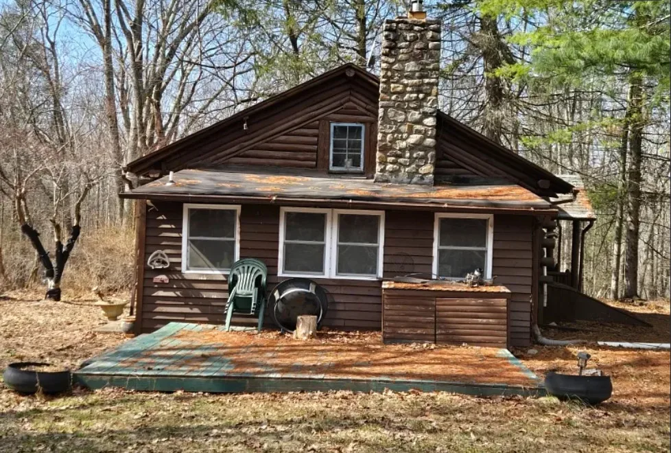 Rustic, but nice! Over two acres in New Jersey. $149,900