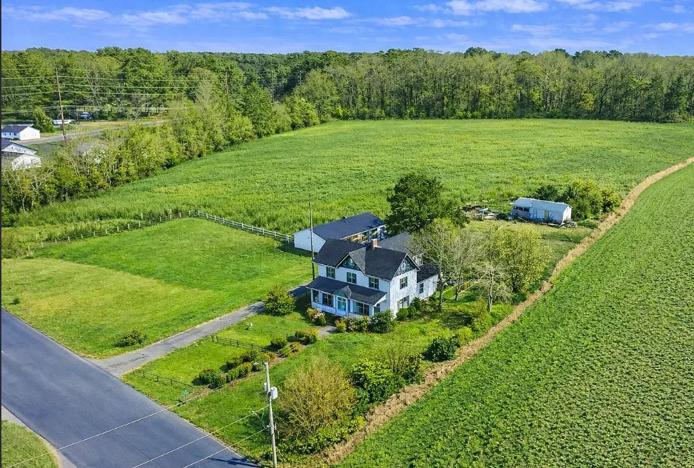 Potential! Fixer upper alert on 12 acres in Maryland. $329,900