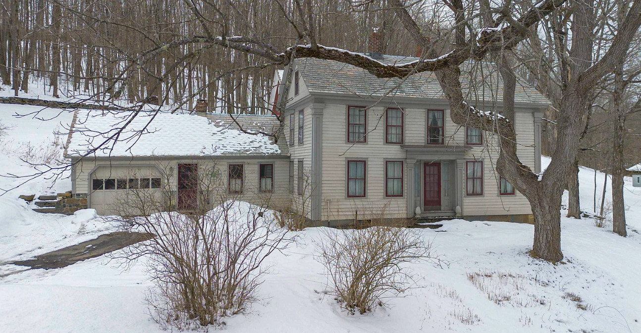 Love the details inside! Once owned by a state senator. C. 1855 in Vermont.