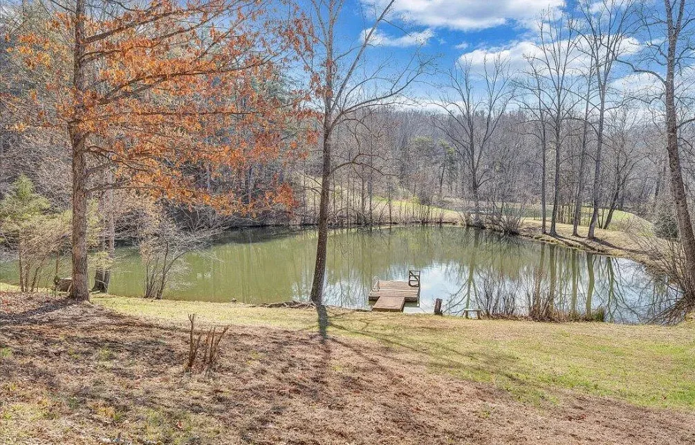 Beautiful setting! Perfect screened in porch! Ten acres in Virginia.