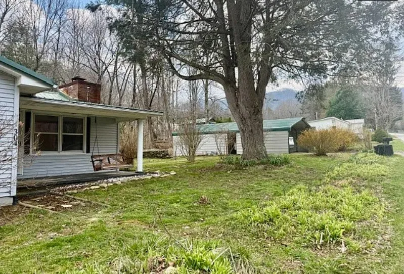 Huge chimney! Cute mountain cottage in North Carolina.
