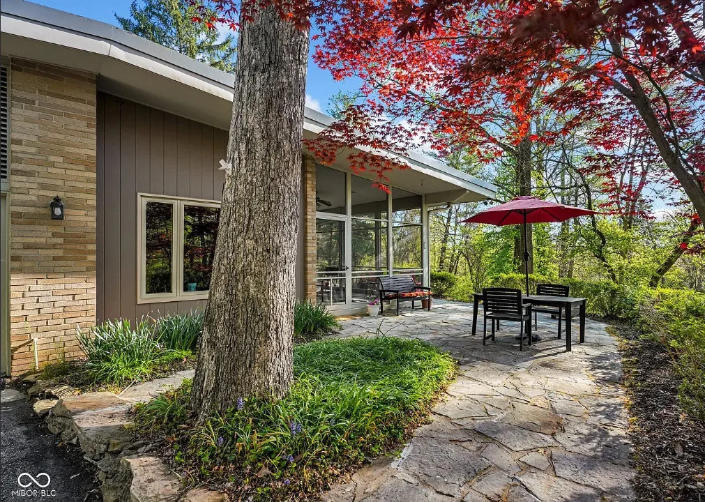 Love those windows! Mid-century on four acres in Indiana.