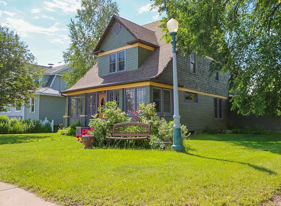 This has character! The A. D. Smith House in Montana.