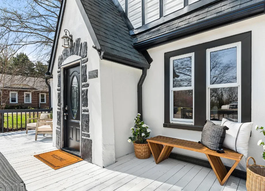 Exterior is like a storybook cottage! Circa 1936 in North Carolina.