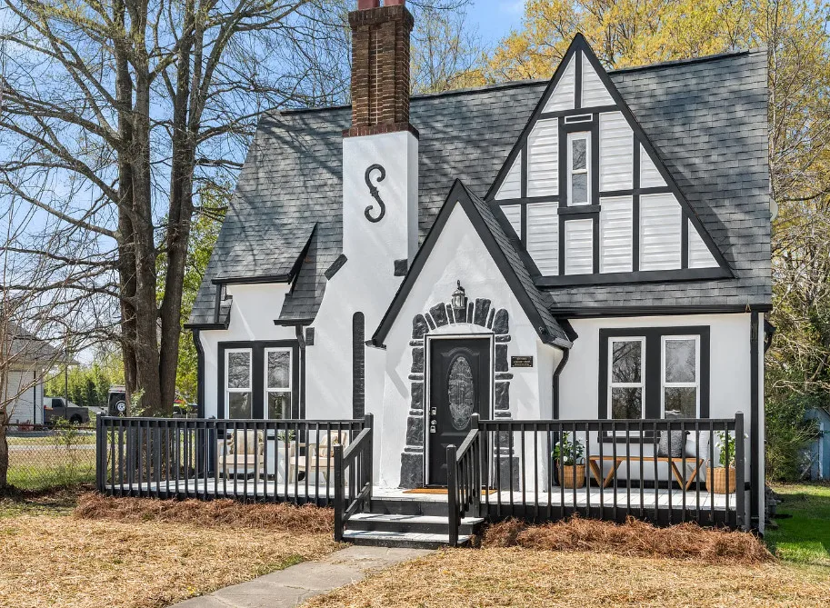 Exterior is like a storybook cottage! Circa 1936 in North Carolina.