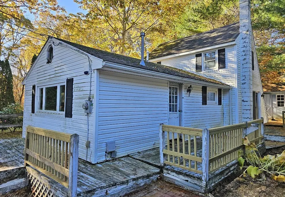 Fixer Upper Alert! Waterfront in Massachusetts.