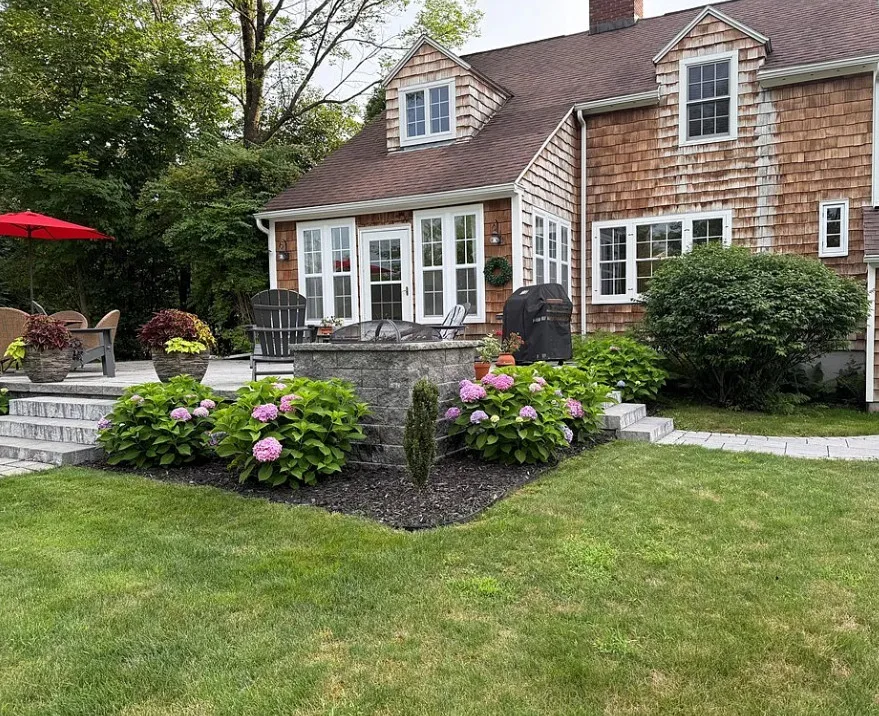 Pretty house and yard! Almost two acres in New York.