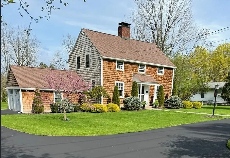 Pretty house and yard! Almost two acres in New York.
