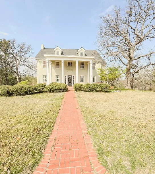 Stately looking home! I love that kitchen! C. 1920 in Oklahoma.