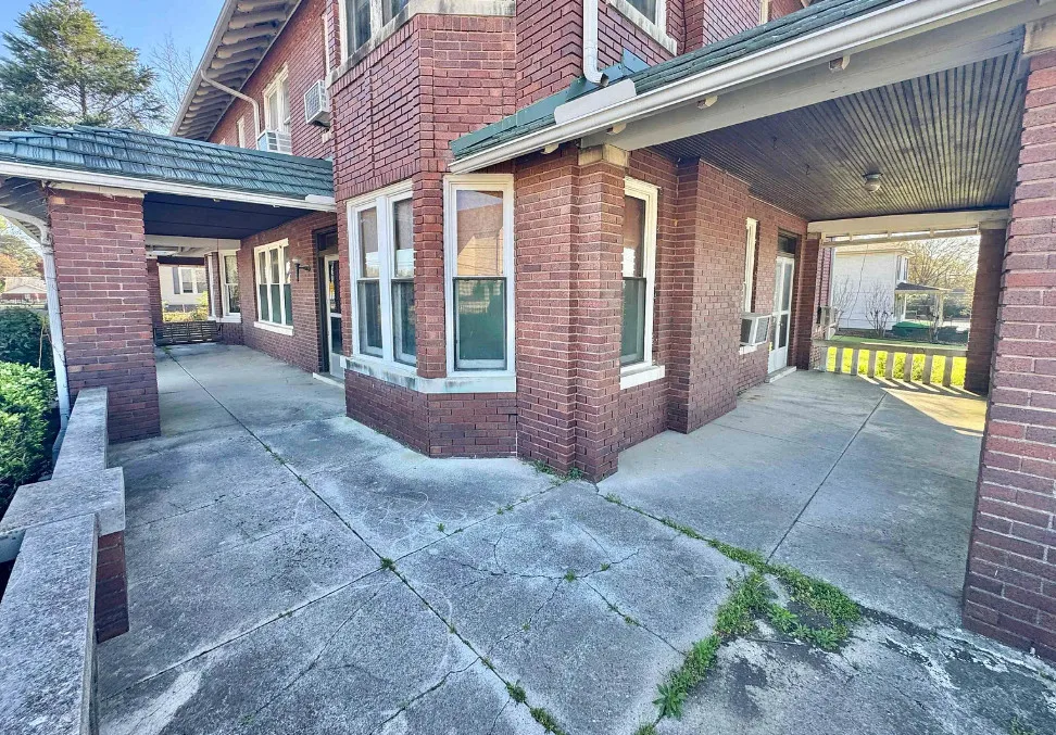 Unpainted woodwork! Circa 1912 in Tennessee.