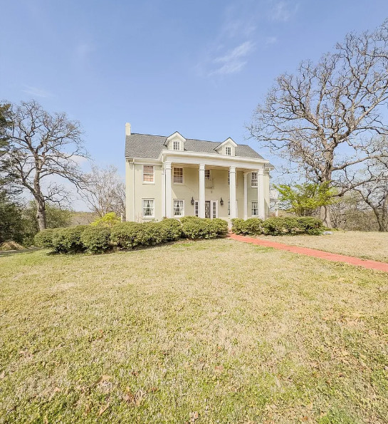 Stately looking home! I love that kitchen! C. 1920 in Oklahoma.