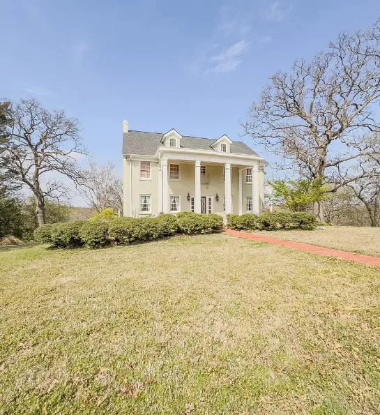 Stately looking home! I love that kitchen! C. 1920 in Oklahoma.
