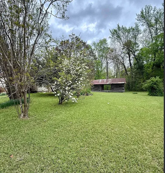 Potential! The Harveyville House. Over six acres in Arkansas.