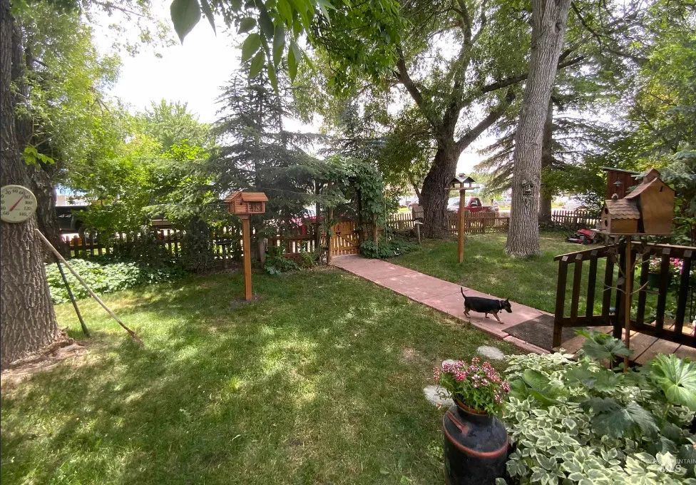 Love this yard! Circa 1913 in Idaho.