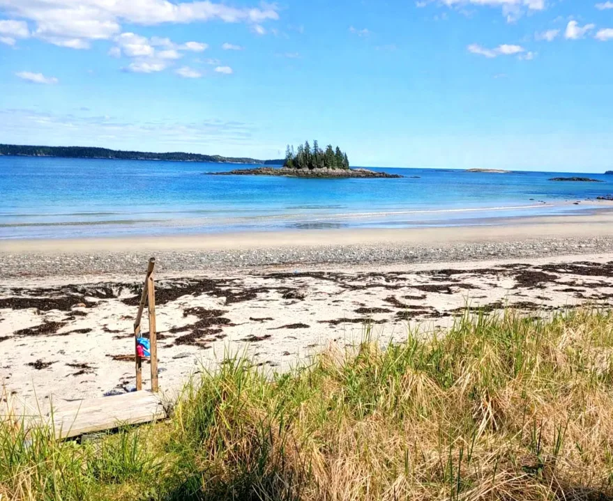 Beach cottage in Maine! "Sweet Pea", Circa 1930.