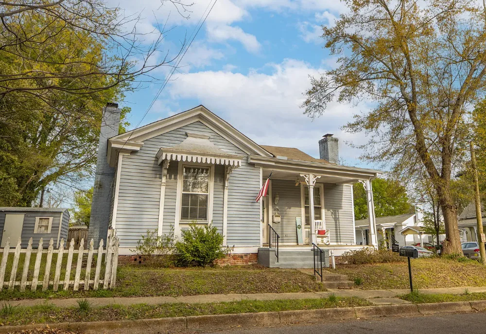 Diamond in the Rough! Saint John&rsquo;s Cottage, Circa 1838 in Mississippi.