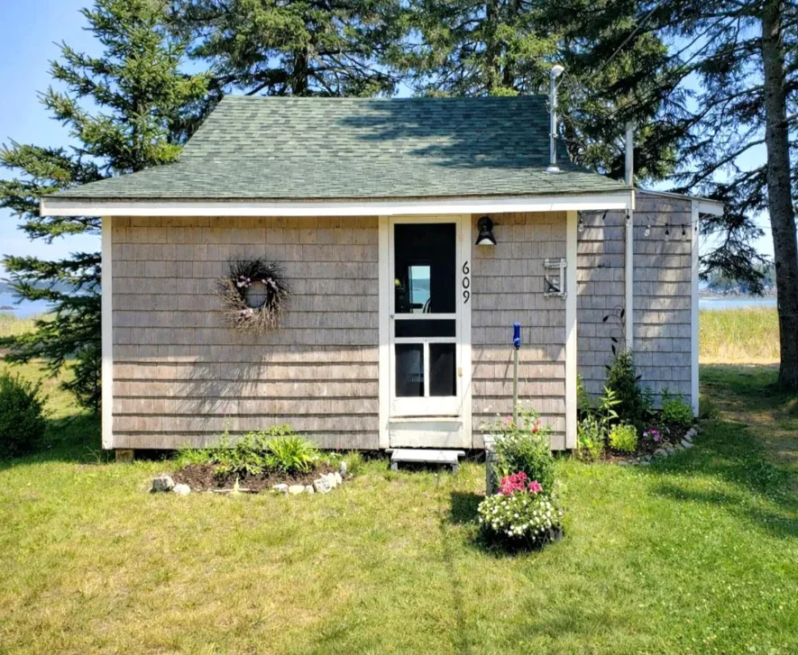 Beach cottage in Maine! "Sweet Pea", Circa 1930.