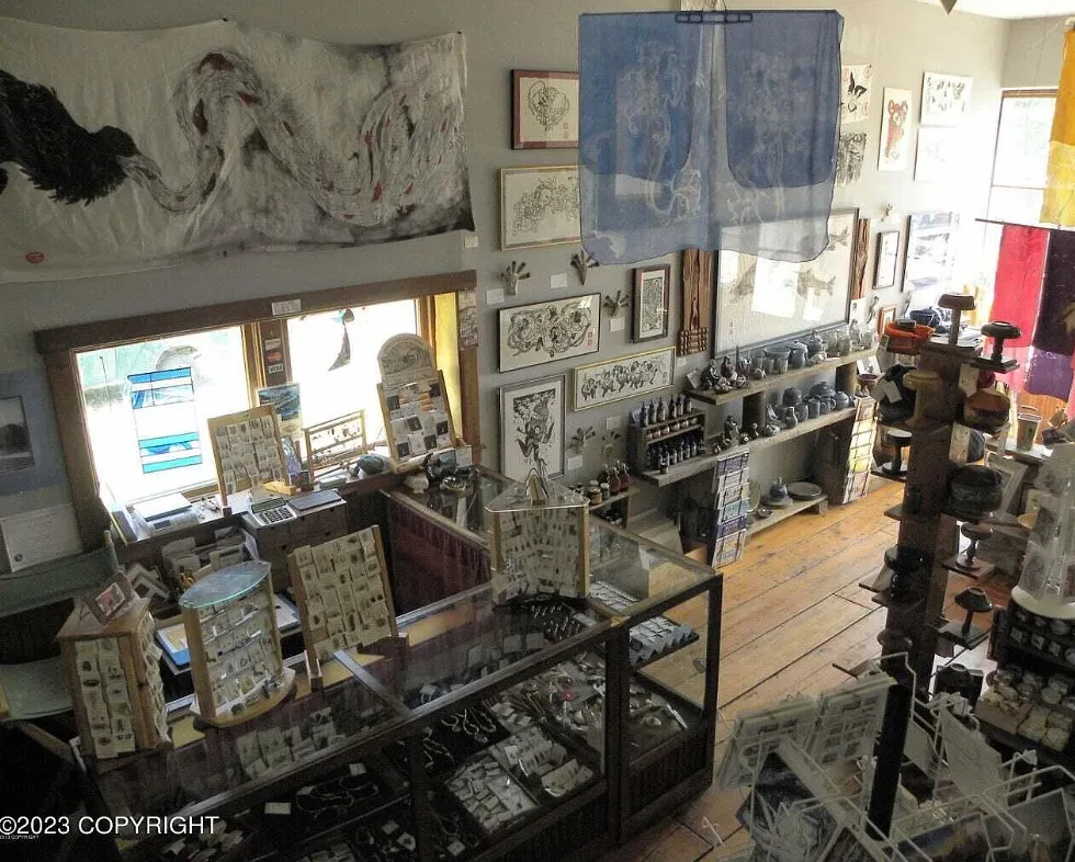 Old general store in Alaska! That view! Circa 1910. $225,000