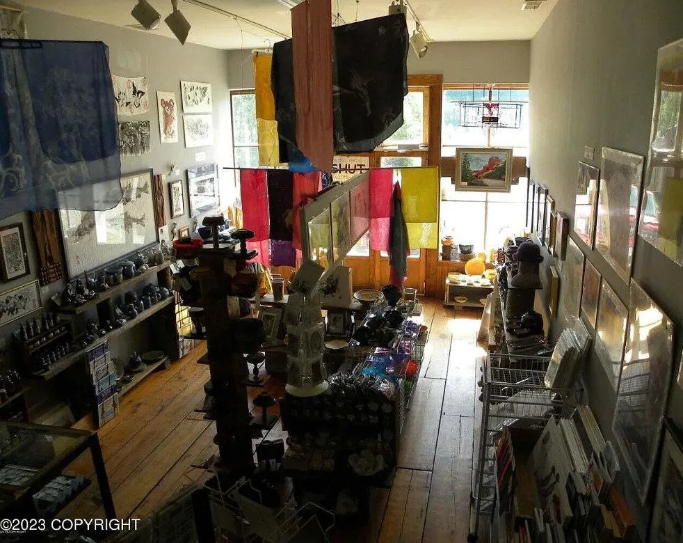 Old general store in Alaska! That view! Circa 1910. $225,000