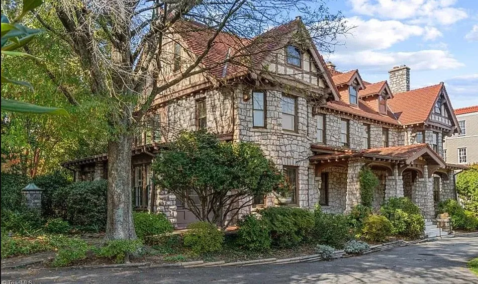 Wow! The Galloway House, Circa 1919 in North Carolina. Over 7,000 sf