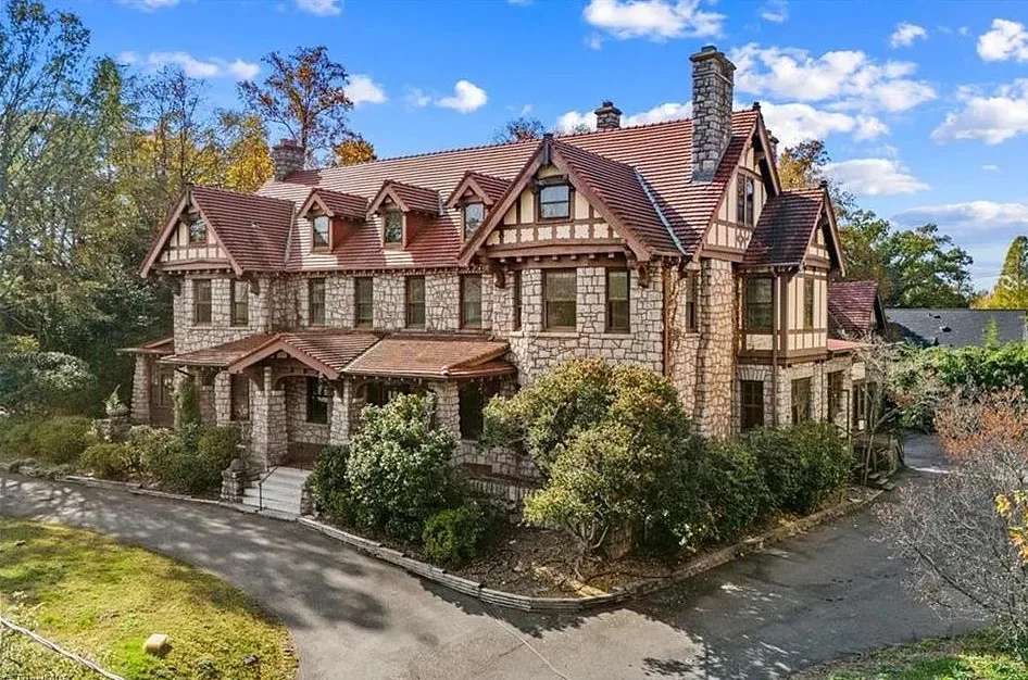 Wow! The Galloway House, Circa 1919 in North Carolina. Over 7,000 sf