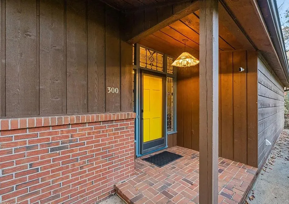 Love the backyard! On 1 1/2 acres in North Carolina. $349,900