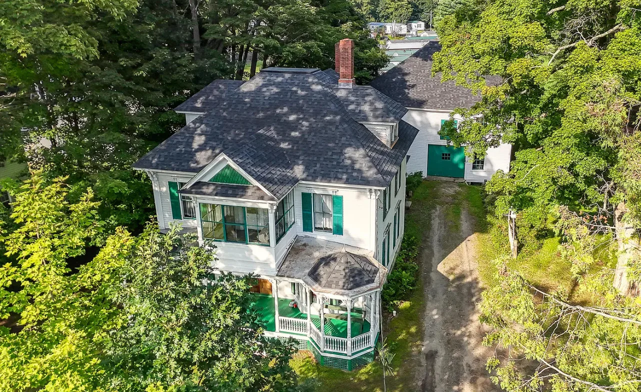 Want all of the books! Love the stove! Circa 1890 in Maine. $265,000
