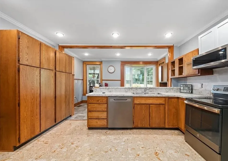 Big fenced in backyard! Circa 1875. Almost two acres in New York