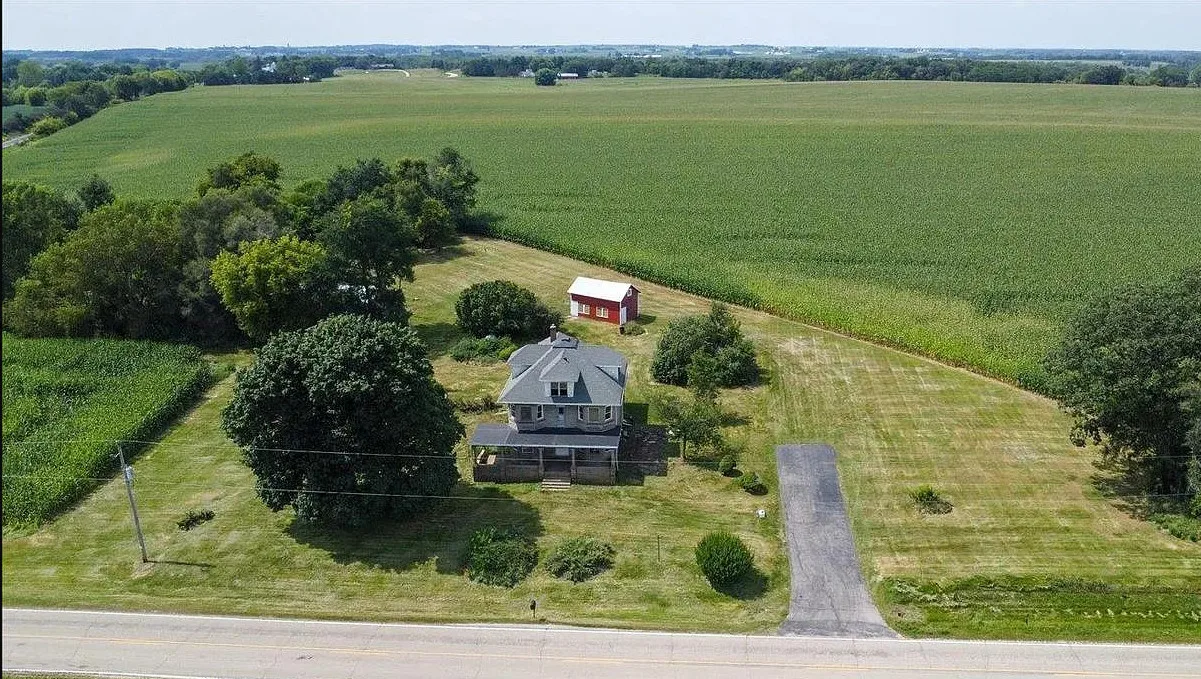 Huge attic! Fixer upper alert! Over five acres in Wisconsin
