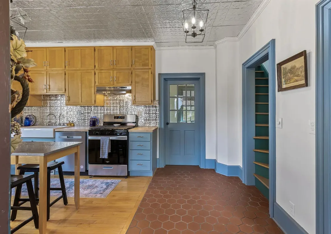 Pretty interior! The Chaska Brick House, Circa 1891 in Minnesota. $274,900