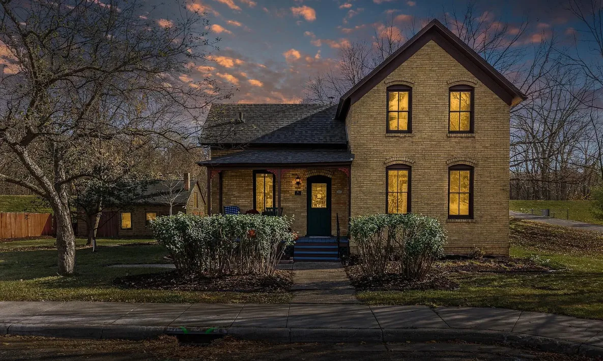 Pretty interior! The Chaska Brick House, Circa 1891 in Minnesota. $274,900