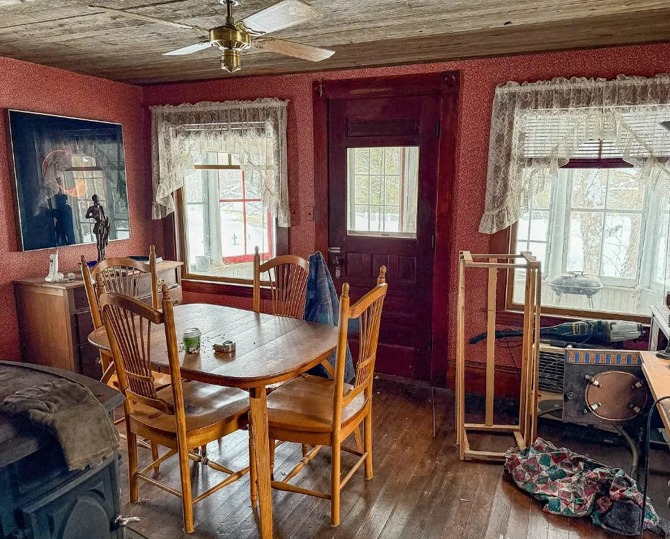 Go gold panning! Fixer Upper Alert in Maine. $60,000