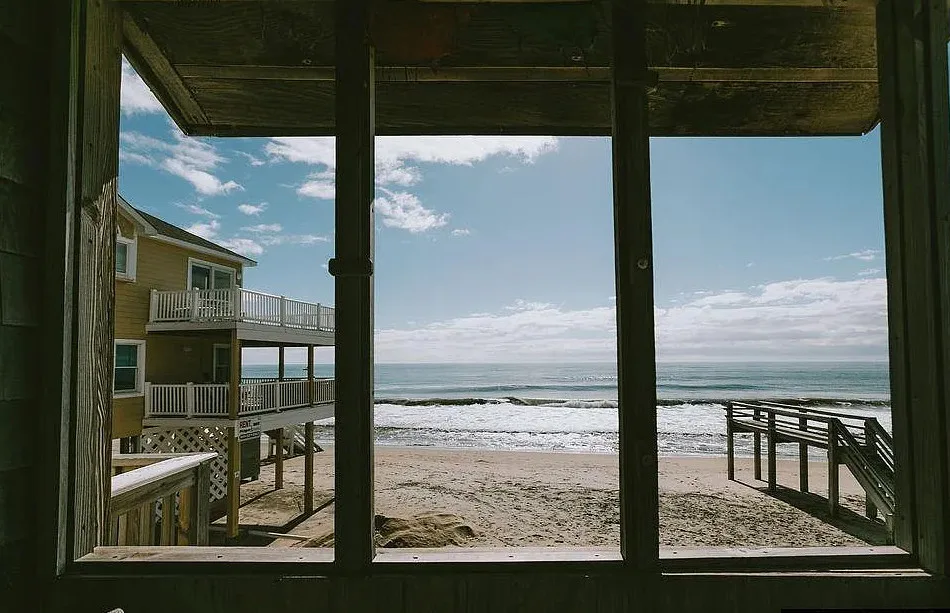 Beach cottage in North Carolina. Circa 1956. $499,000