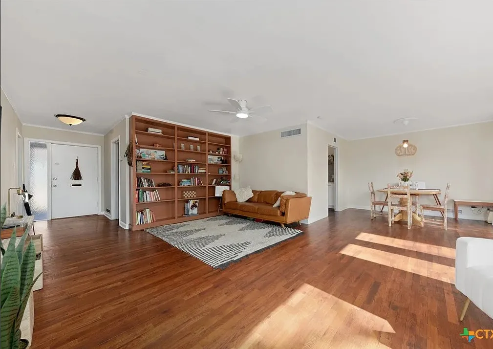 Lots of natural light inside! Circa 1952 in Texas. $234,999